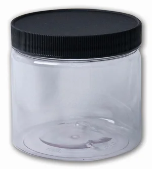 Clear Plastic Jars with Lid - Image 4