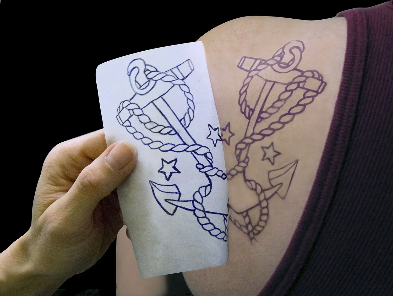 Body Art Transfer Paper - 10 pack - Image 3