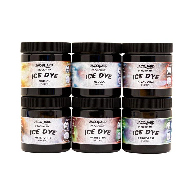 Procion MX Ice Dye Set - 6 colors (2 oz)