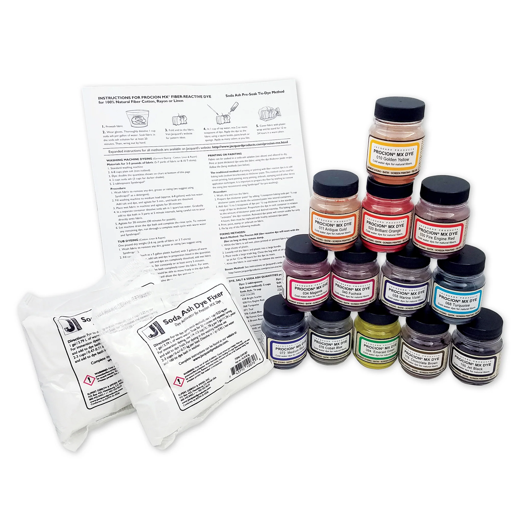 Procion MX - 13 Color Set